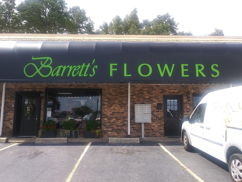 Barrett's Flowers florist in Greer SC